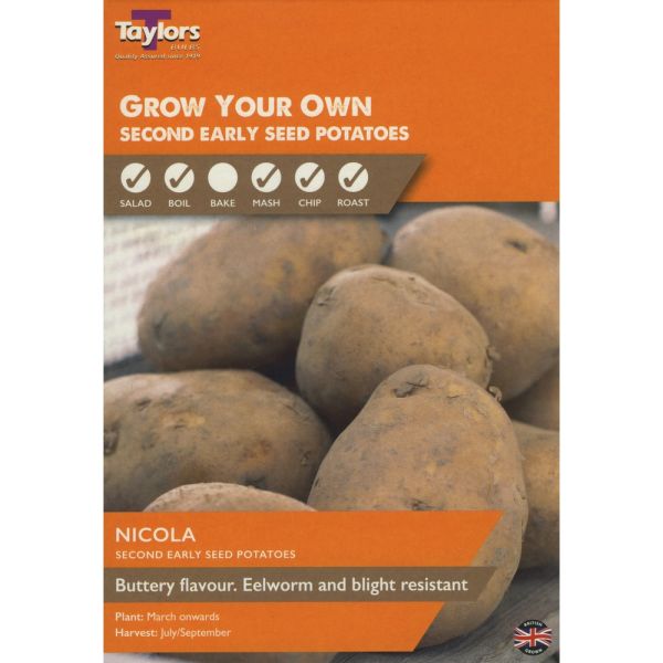 Nicola Seed Potatoes Taster Pack of 10